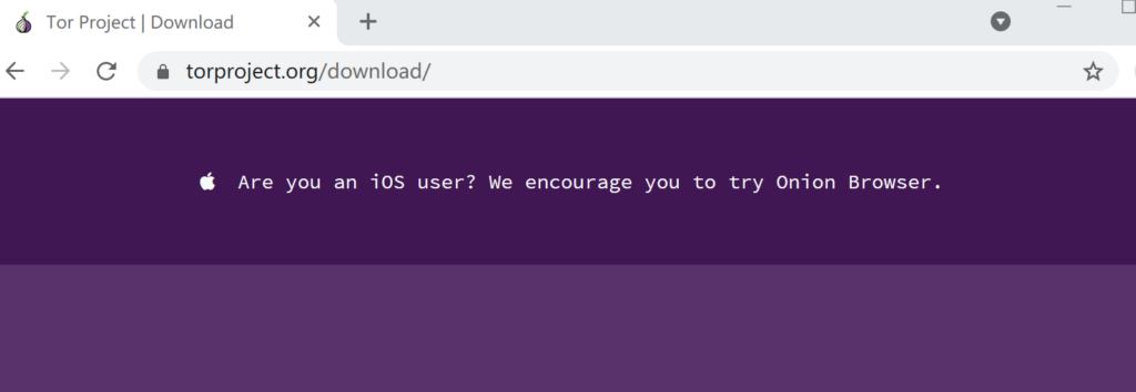 苹果手机IOS系统访问暗网，该使用什么Tor浏览器