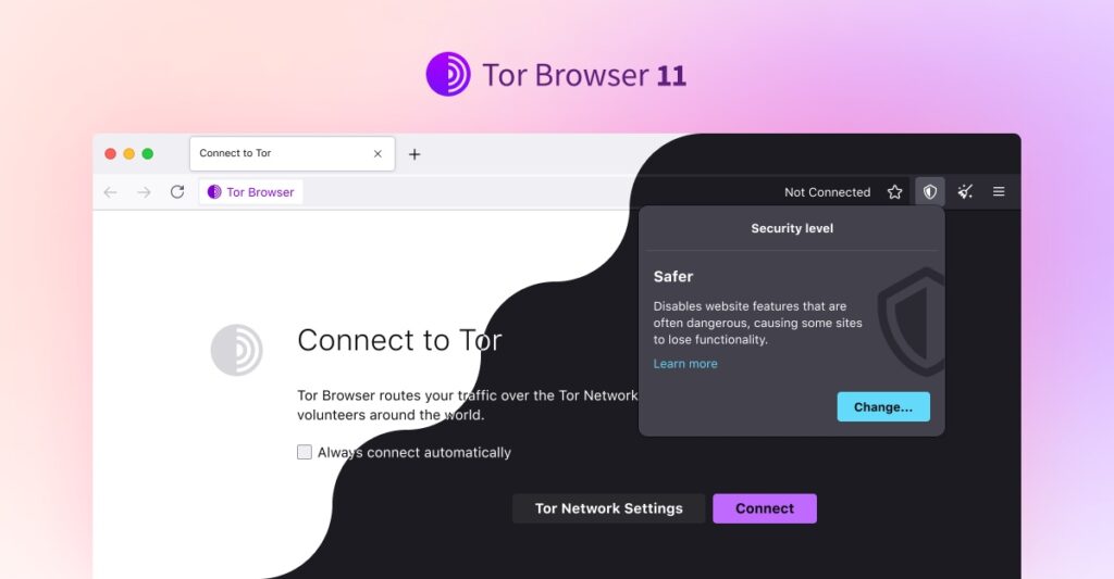 connecting to tor browser hudra