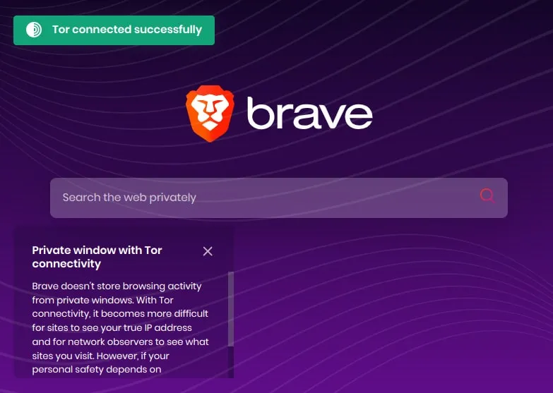 Brave浏览器通过Tor在私人窗口中添加对网桥的支持