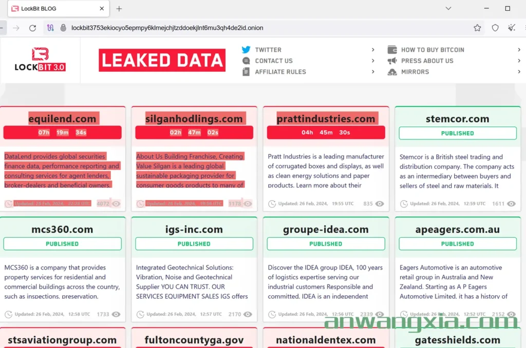 LockBit勒索软件团伙：我胡汉三又回来了